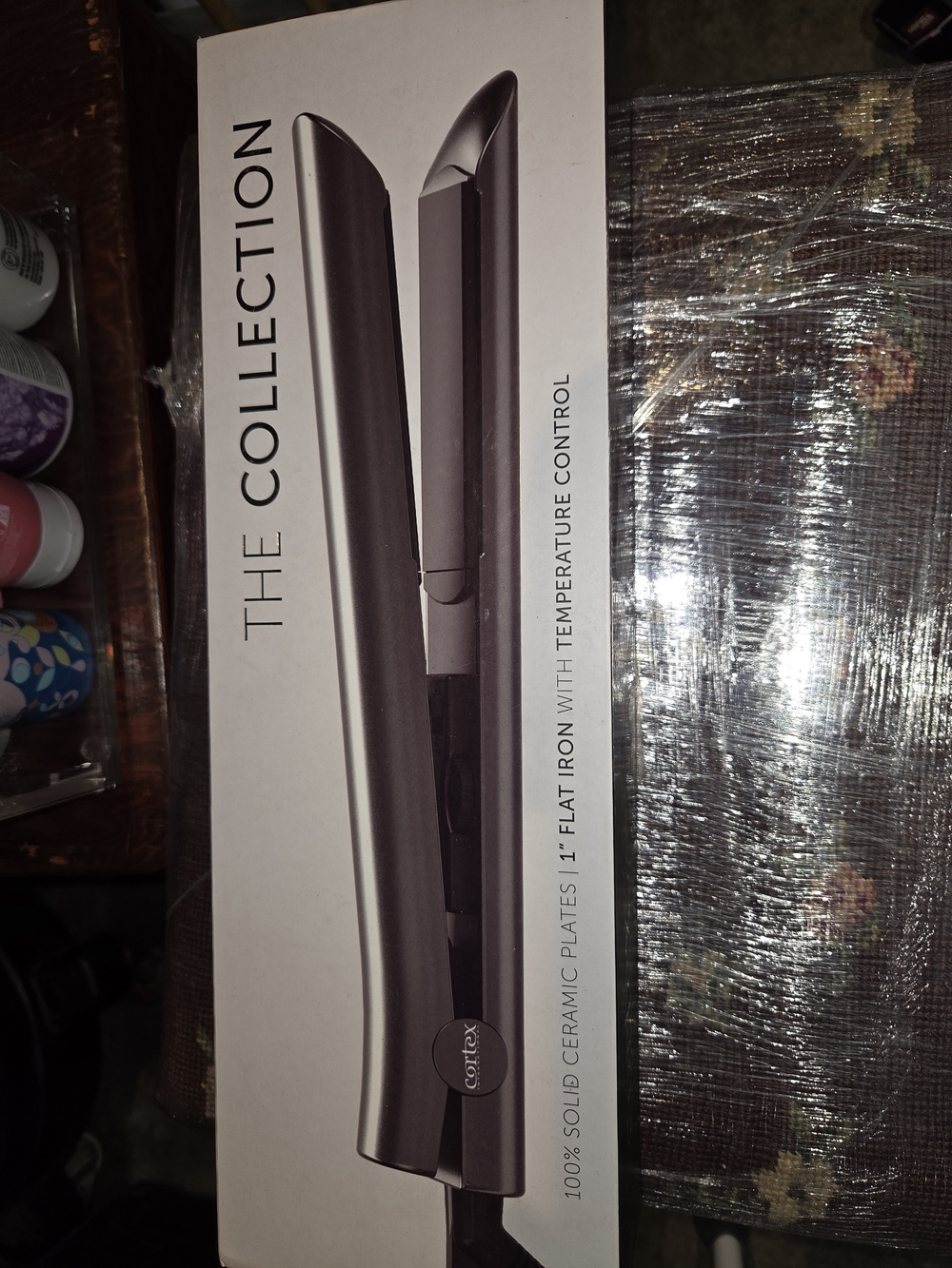 The Collection 1” Ceramic Flat Iron – Charcoal Gray